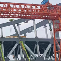 华隧重工机械 抗风力度强 工地堆场用 行吊起重机租赁 桥梁工程施工